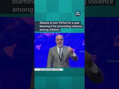 TikTok has requested ‘urgent clarity' over the claims made by the Albanian government. #itvnews