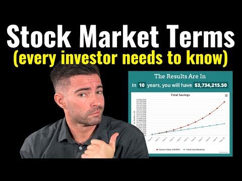 Investing Made EASY: 19 Stock Market Terms Explained (Simple Beginners Guide)