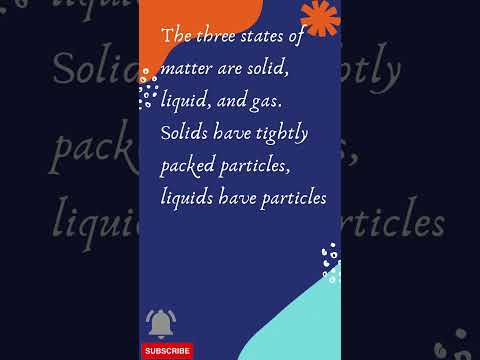 Three states of matter| what are three states of matter| Solid| Liquid| Gas #chemistry #shorts