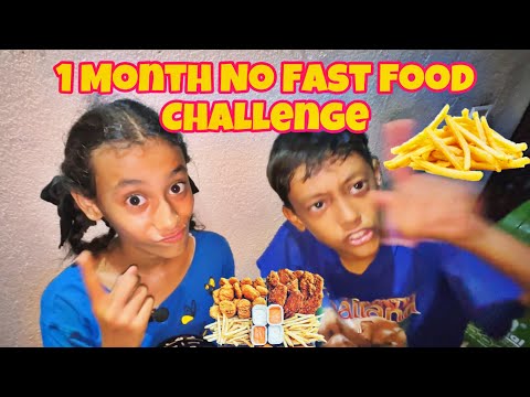 Fast food challenge enjoy kia 😍