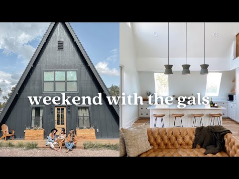 Weekend Vlog | A Frame Cabin Tour, Spirituality, Friendship, Car Trouble, Scorpion Sting 😅🦂