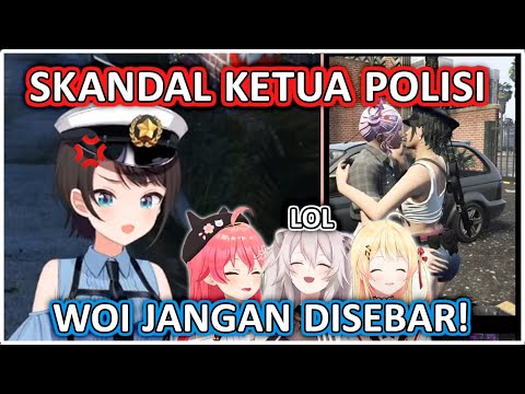 SKANDAL Ketua Kepolisian SUBARU, Kini Telah Di Bongkar Oleh Reporter POLKA | (Hololive Clips)