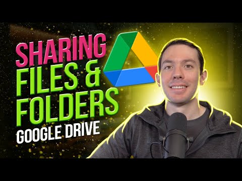 How to share files and folders in Google Drive