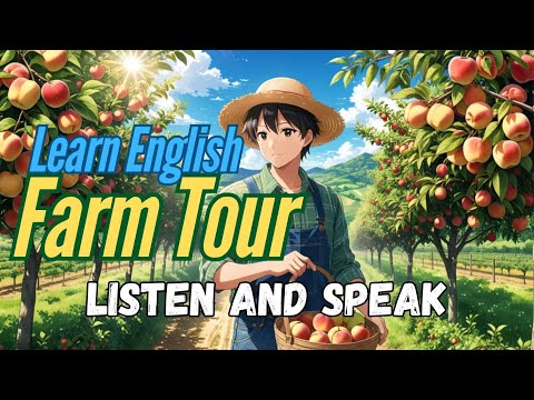 《Farm Tour Vocabulary》 |  English Listening Skills - Speaking Skills  | English Speaking Practice