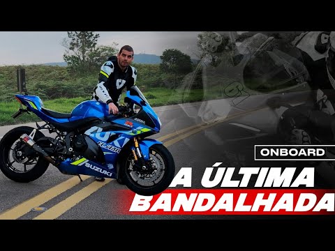 ÚLTIMA BANDALHADA COM ELA | ONBOARD SUZUKI GSX-R 1000R EM HOMELAND