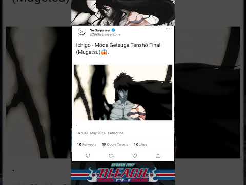 ICHIGO-MODE GETSUGA TENSHOU-TRANSFORMATION #anime #naruto #onepiece