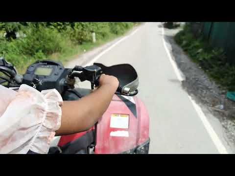 mishi &neeti driving  AtV in Manali