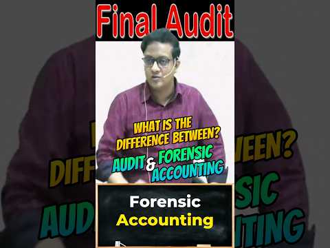 Forensic Accounting | Siddharth Agarwal Audit