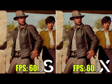 Indiana Jones and the Great Circle on Xbox Series S vs. Series X Comparison of Graphics and FPS Test