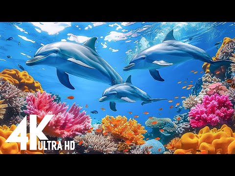 The Colors of the Ocean 4K ULTRA HD - The Best 4K Sea Animals for Relaxation & Calming Music #1