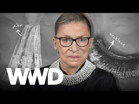 Supreme Court Style: Inside the Legacy of Ruth Bader Ginsburg's Collars | WWD