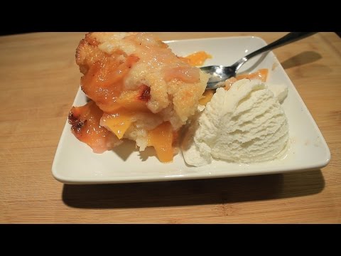 Easy Homemade Peach Cobbler  Parker County Texas Peaches