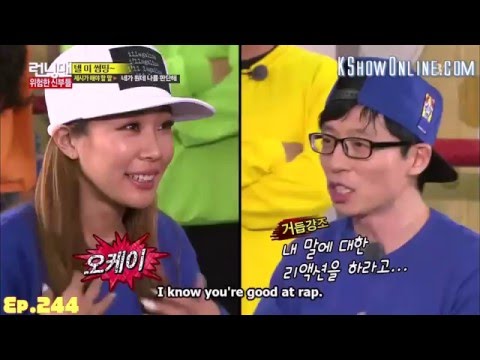 [ENG SUB] Running Man Yoo Jae Suk & Jessi: "You're ugly"