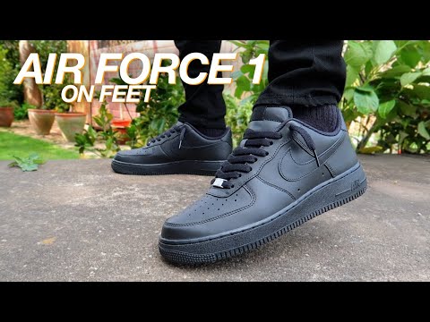 NIKE AIR FORCE 1 ON FEET!