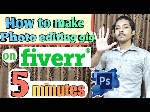 How to make a photo editing gig on fiverr | how to create fiverr photo editing gig | fiverr 2023