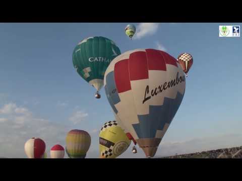 2016 - 22nd FAI World Hot Air Balloon Championship 2016.11.03PM Task14 mass Ascension