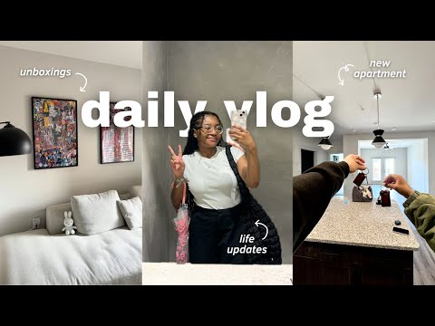 DAILY VLOG☆彡: adulting, new apartment, halloween activities, unboxing, etc. (g*veaway)