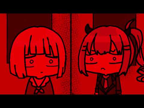 【手描き】ハモるねねねとわわ（桃鈴ねね・常闇トワ／ホロライブ）