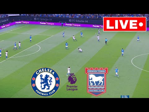 🔴LIVE : Ipswich Town vs Chelsea | Premier League 2024 | Match Live Now