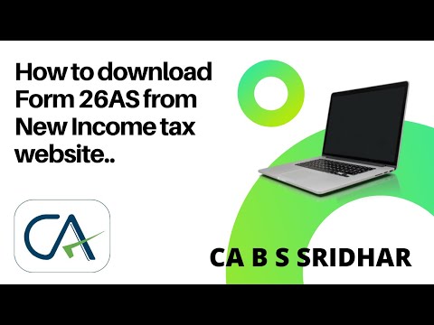 How to download Form 26AS from New Income tax Website #form26as #form26ASdownload #itrfilingchennai