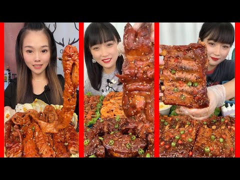 푸짐한 중국 음식 먹방 중국 먹방 中國モッパン 声控咀嚼音中國吃播  | MUKBANG CHINESE FOOD | EATING SHOW | Ep94