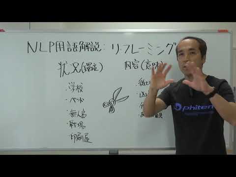 リフレーミングについて❷（状況と内容）　ＮＬＰ用語解説㉒