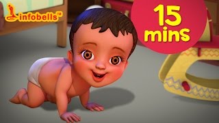 சாய்ந்தாடம்மா and more | Tamil Rhymes & Baby Songs Collection | Infobells