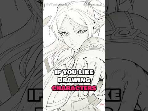 The FASTEST way to get good at character drawing 😳 #arttips #gesturedrawing #learntodrawin30days