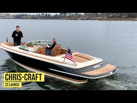 On The Water - Review of the Chris-Craft 23 Launch. Only One Left In Stock. Call Today.