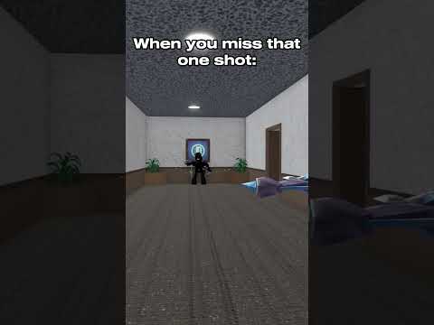 POV: You miss that one shot #mm2 #mm2roblox #murdermystery2 #shorts