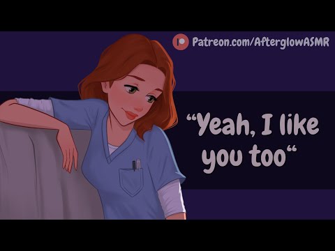 Night Shift in the Hospital With Your Crush (Coworkers) (Rivals to Lovers) (Playful) (F4A)