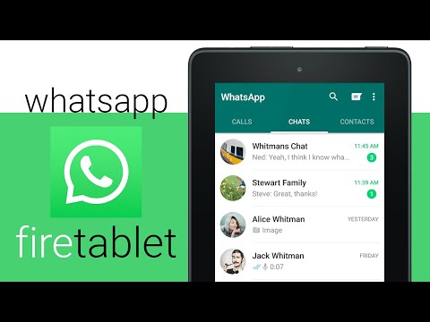 Download WhatsApp to the Amazon Fire 7 Tablet Guide