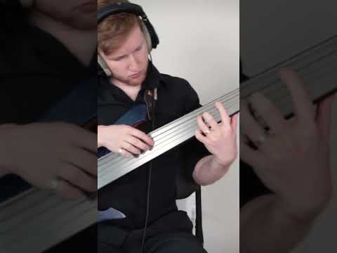 The most famous guitar intro EVER but it's on FRETLESS BASS