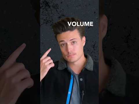 The Secret To Achieving A High Volume Hairstyle | Men’s Hair Tips 2024