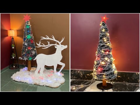 DIY Christmas Tree & Reindeer Decor | Festive Home Decoration Ideas