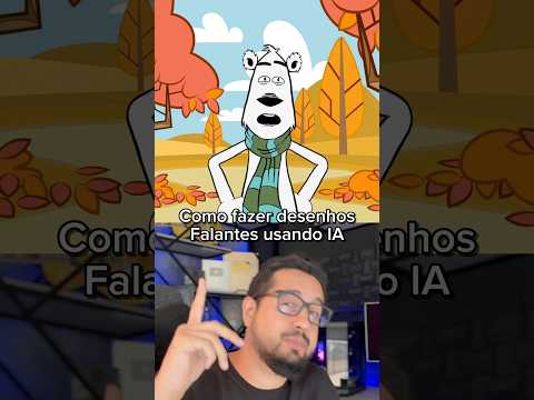 Como fazer desenho animado usando IA