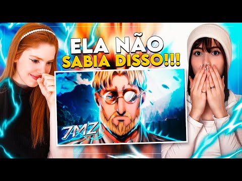 REACT Zeke (Attack on Titan) - SALVAÇÃO | 7 Minutoz | CR Reacts