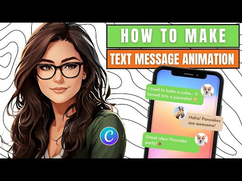 CREATE Stunning Text Message Animation Videos in MINUTES with Canva