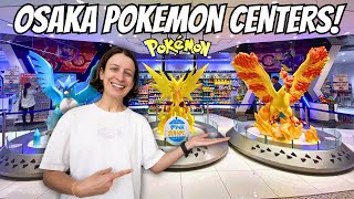 VISITING EVERY POKEMON CENTER IN OSAKA, JAPAN!