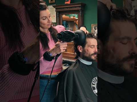 Keanu Reeves ASMR Haircut 😱 #asmr #asmrvideo #asmrsounds #keanureeves #viralvideo