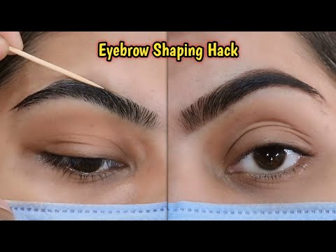 Easy Tricks to Shape your Eyebrows at Home | Easy Tips & Tricks for Beginners | Asma Khan