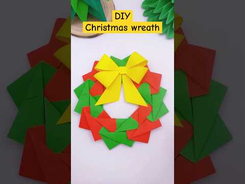 Christmas Wreath Ornaments #shorts #art #craft #handmade #christmas #decoration