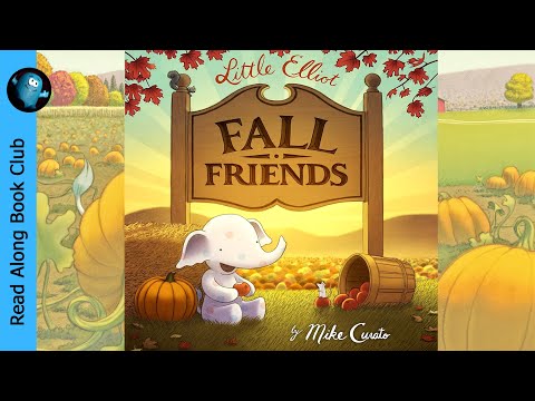 Little Elliot FALL FRIENDS 🍎 Adorable Read Along Story 📙 Audiobook for KIDS