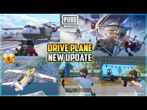 Flying Plane in PUBG Mobile 😱 New Update | M417 New Gun in BGMI | New Bow & Arrow | Game For Peace !