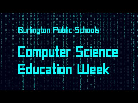 Burlington Public Schools Computer Science Education Week Alumni Panel