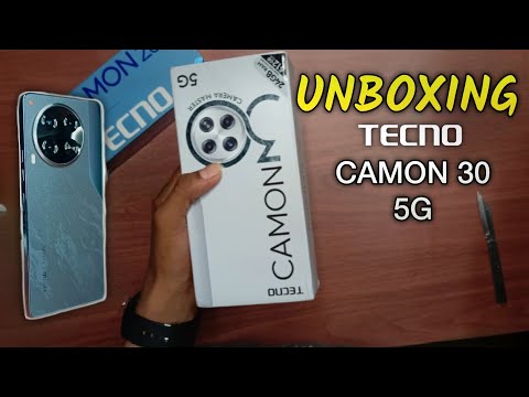 TECNO CAMON 30 5G UNBOXING | New Mobile Unboxing @TecnoMobileIndia