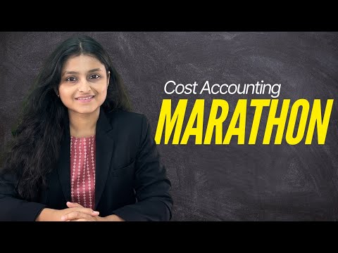 Cost Accounting Marathon | CMA Inter | Palak Sharma | AIR - 39