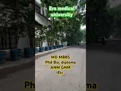 One of the best medical university in lucknow #erauniversity #era #anm #gnm #nursing #medicalstudent