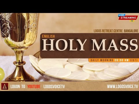 Holy Mass ( English ) | Holy Mass | 23 - November -2024  | Logos Retreat Centre, Bangalore