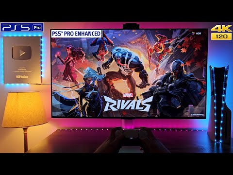 Marvel Rivals Gameplay (Free To Play) | PS5 PRO 4K HDR 120FPS